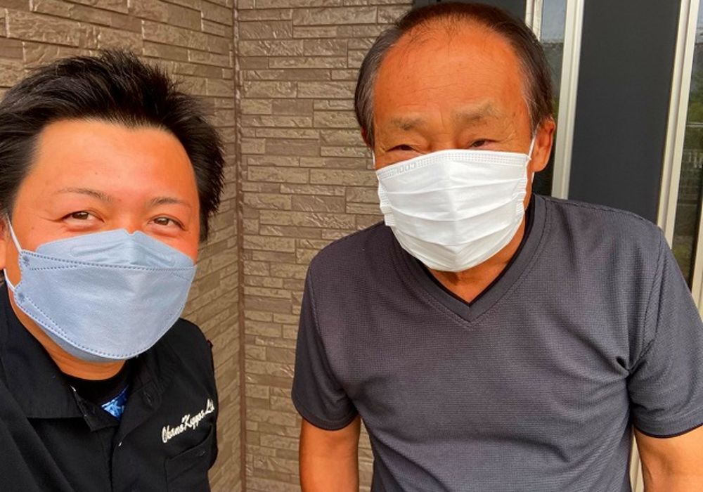 お客様との撮影画像
